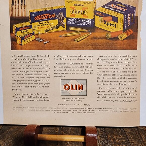 Western Cartridge Advertisement / Old Spice Advertisement - 1946 - Picture 2 of 8